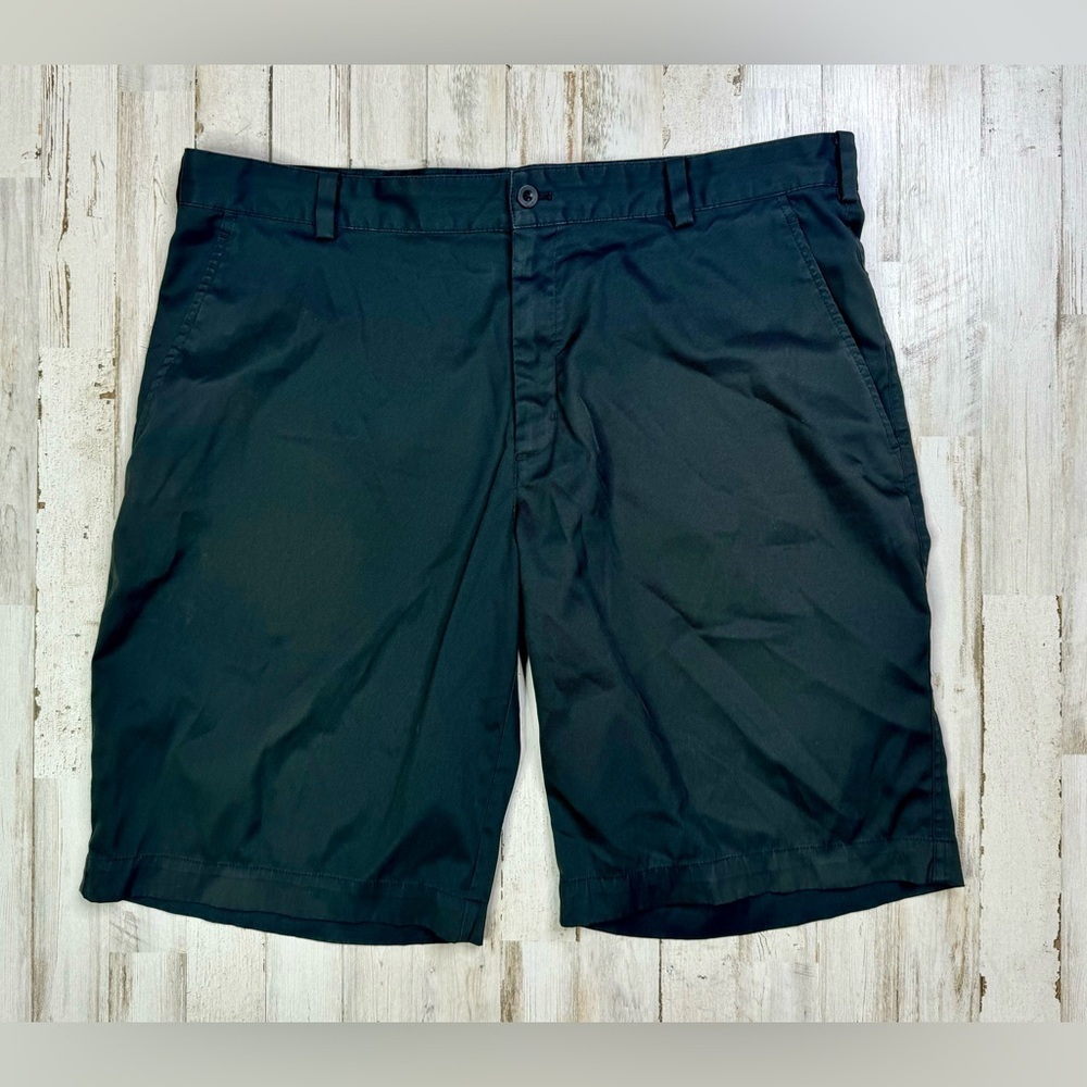 Nike Golf Shorts Men Size 36 Black  Polyester Blend 11” Inseam